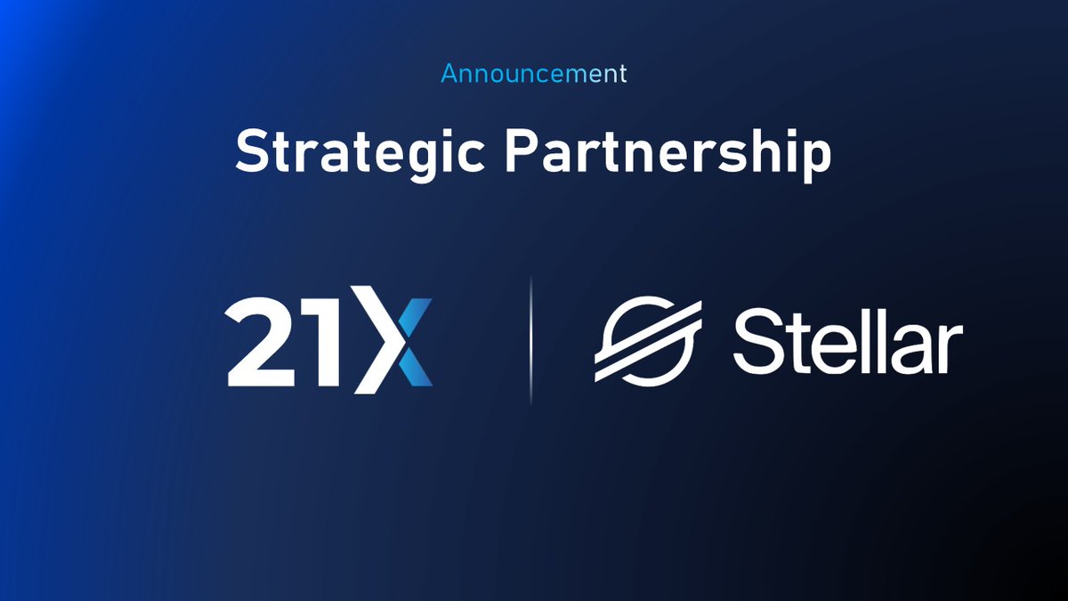 At Fireblocks SPARK’25 we announced the next milestone: 🚀 #21X expands its regulated exchange onto <a href="/StellarOrg/">Stellar</a>.

At launch, connectivity will be enabled through #WalletConnect, with deeper #Fireblocks integrations planned – creating a streamlined pathway for #issuers and