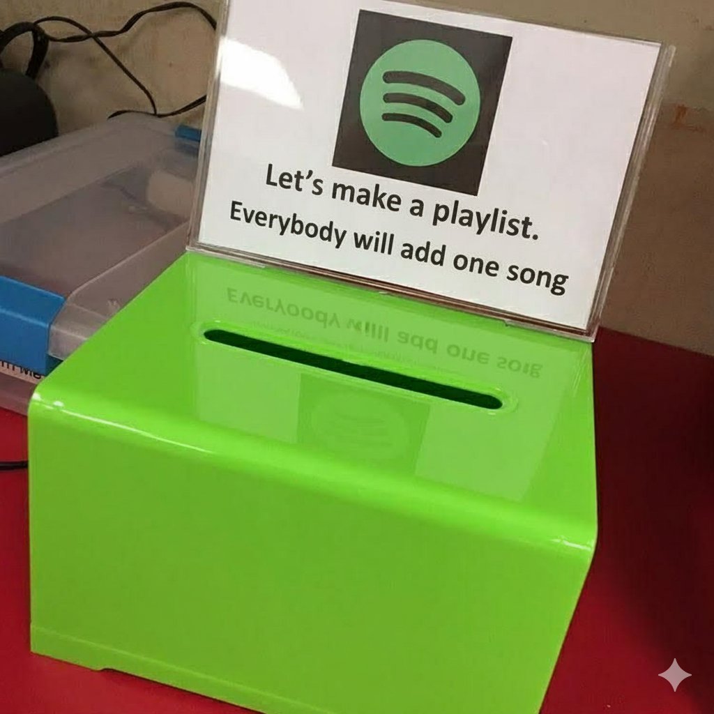 Add one song from your side!
