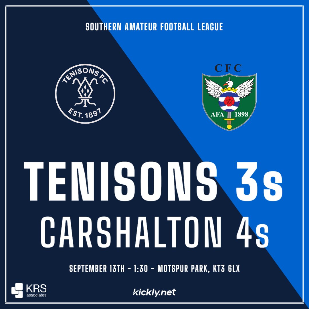 TenisonsFC's tweet photo. Our 3rd and 4th XI start their league campaigns this Saturday with home games against @CarshaltonFC and @oldwilsonians - the bar will be open and all support is welcomed ⚽ 

No games for the 1st and 2nd XI this weekend, with league action starting on the 20th #UTT https://t.co/r36wozsSn6