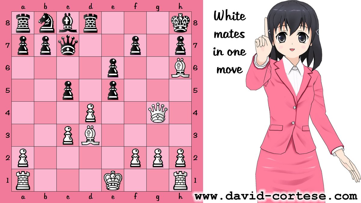 David_Cortese_'s tweet image. MANGA CHESS PUZZLE

david-cortese.com

#MangaChessPuzzle
#MangaChess
#ChessPuzzle
#MangaPuzzle
#Manga
#Chess
#Puzzle