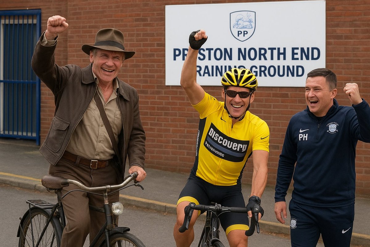 TheBattleFF's tweet photo. @pnefc #pnefc Great to see Harrison Armstrong arrive at Deepdale. #chatpne COYW https://t.co/62CWHjW5y4