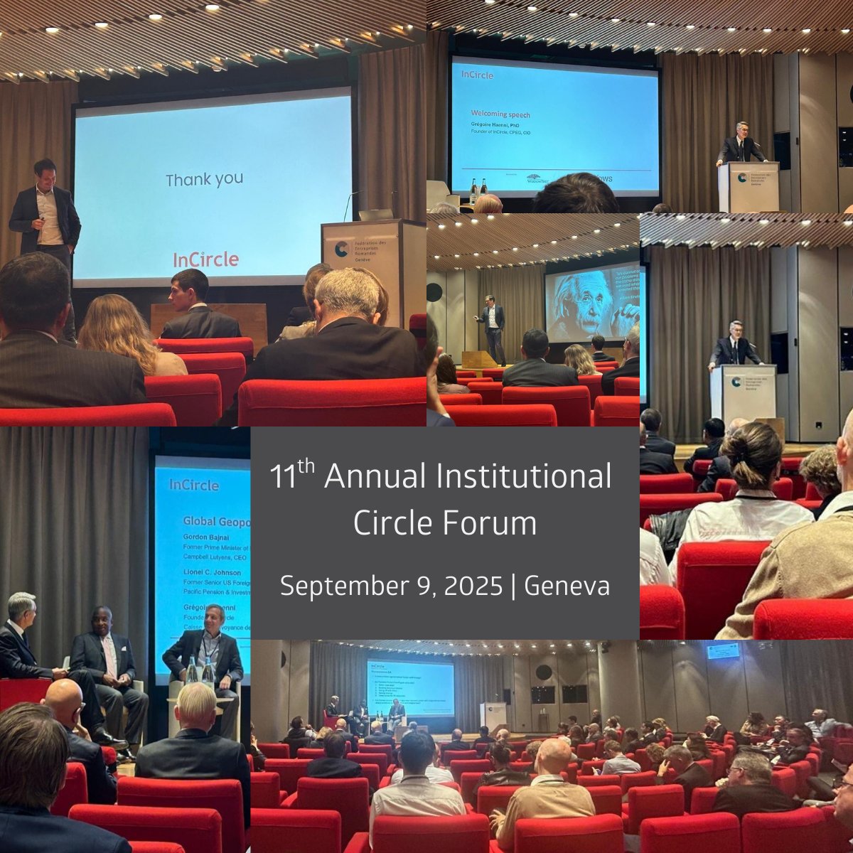 📸 We are delighted to share some highlights from this week's #InCircle Forum!

🙏 We are honoured to have supported the InCircle Forum for several years!

 #InstitutionalCircle #Institutionalinvestors #InvestmentPolicies