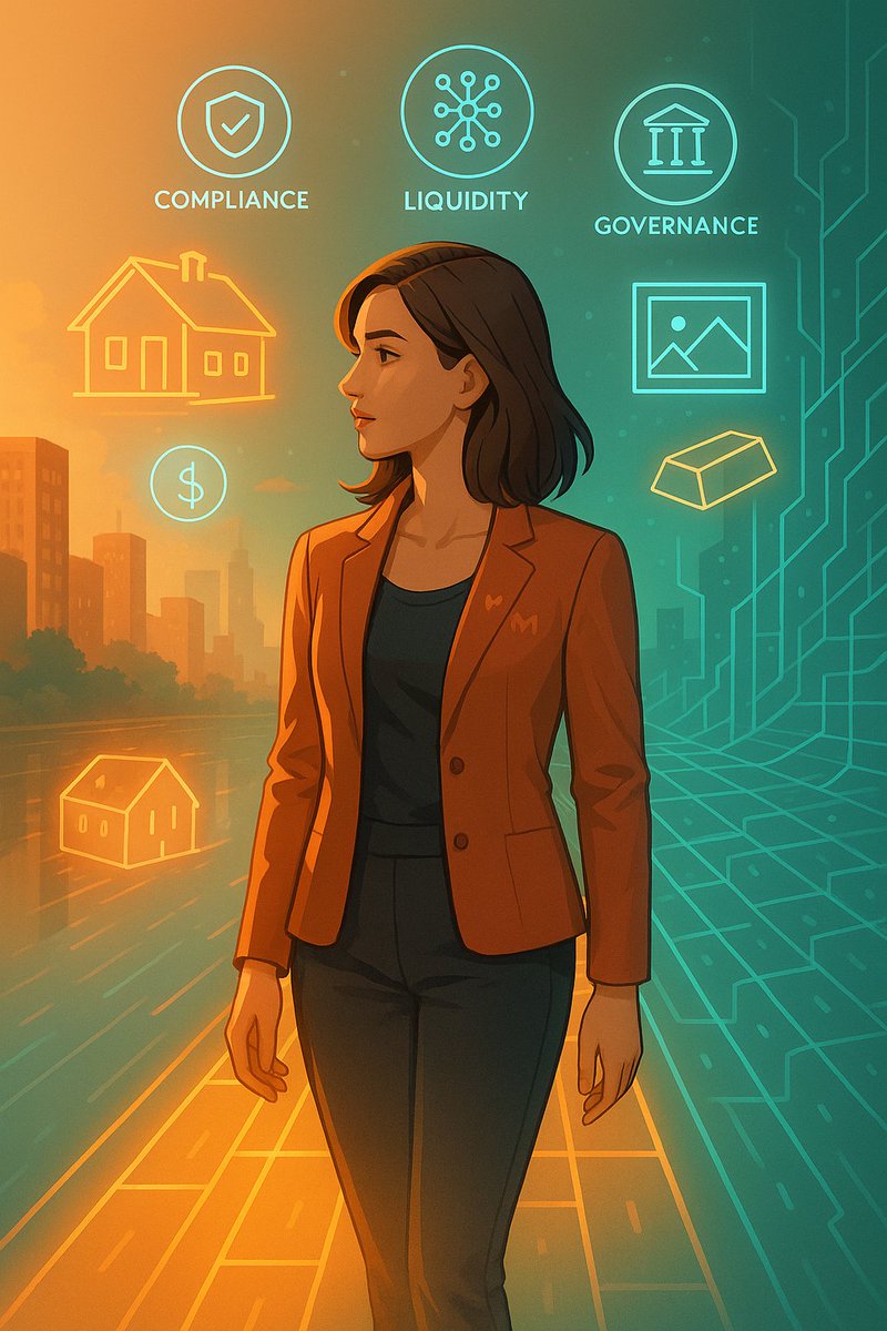 web3🧭 (@web3xs) on Twitter photo Tokenization isn’t the future , it’s already here.
<a href="/MavrykNetwork/">Mavryk Network | Tokenizing $10B in RWAs</a> is building the rails where compliance, liquidity, and governance come standard,
so assets can live on-chain and value can move without friction.
This is where the next economy is being built. 🧡 Tokenization isn’t the future , it’s already here.
<a href="/MavrykNetwork/">Mavryk Network | Tokenizing $10B in RWAs</a> is building the rails where compliance, liquidity, and governance come standard,
so assets can live on-chain and value can move without friction.
This is where the next economy is being built. 🧡