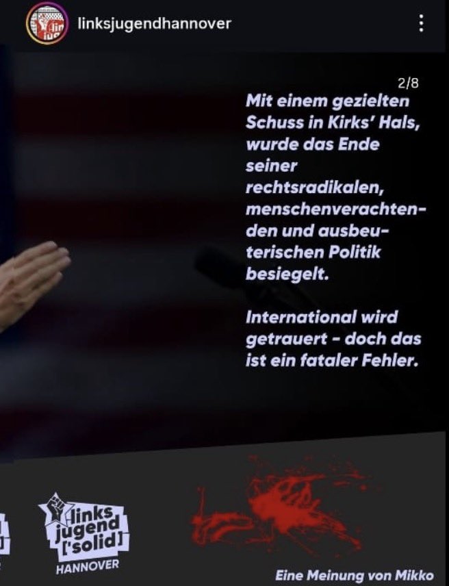 Linksjugend wieder völlig normal unterwegs
