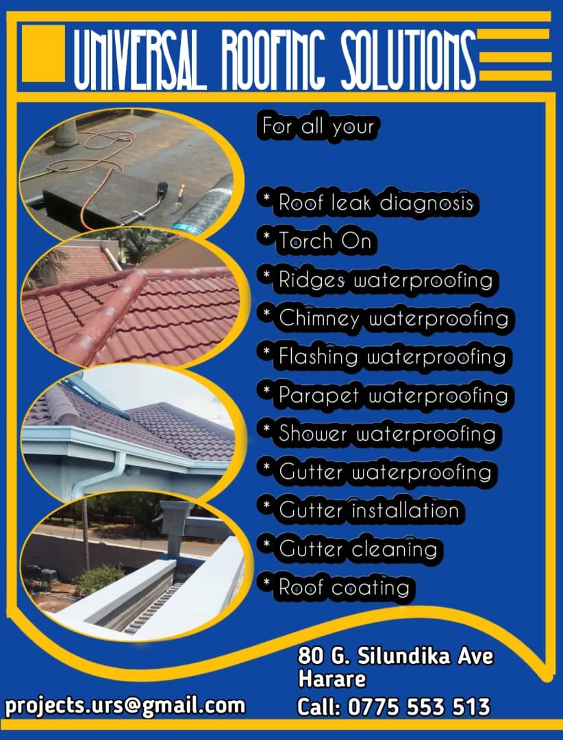 WATERPROOFING, ROOF REPAIRS, GUTTERING AND BUILDING MAINTENANCE SERVICES.