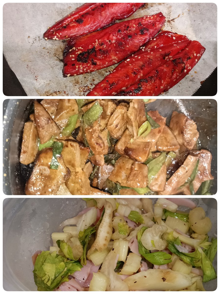 サバみりん、レバニラ、昨日の残りセロリ。
宣材写真を昨日は撮りに行った娘さん。どんな仕上がりかなぁ！
#晩御飯
#おうちごはん