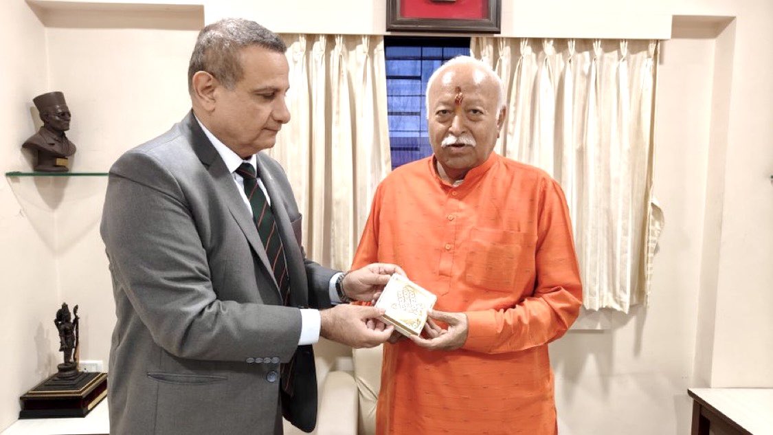 Happy 75th Birthday <a href="/DrMohanBhagwat/">Mohan Bhagwat</a> .

 In last  4 years years I learnt a lot about <a href="/RSSorg/">RSS</a>. Like your organisation I wish you will जीवेत् शरदः शतम्. I hope see you in Israel soon. 🇮🇳🇮🇱