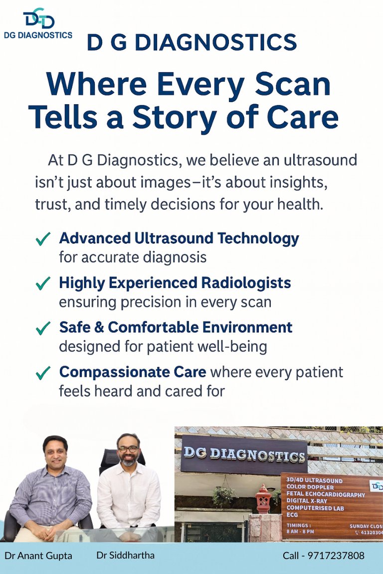 dgdiagnostics's tweet image. @dgdiagnostics   – Where Every Scan Tells a Story of Care 
#DGDiagnostics  #bestultrasoundcentre  #PaschimVihar #DelhiHealthcare  #TrustedDiagnostics