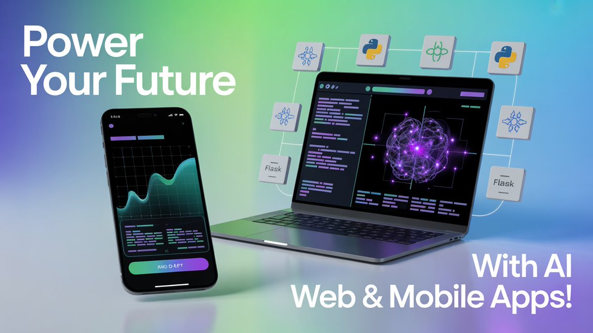 ProgressOne10's tweet image. Power Your Business with AI!
I'll develop cutting-edge web and mobile apps using Python, Flask, and PostgreSQL, tailored for AI and data science.
Professional and innovative solutions await!
go.fiverr.com/visit/?bta=221…
#AIWebApps #PythonDevelopment #MobileAppDev #DataScience