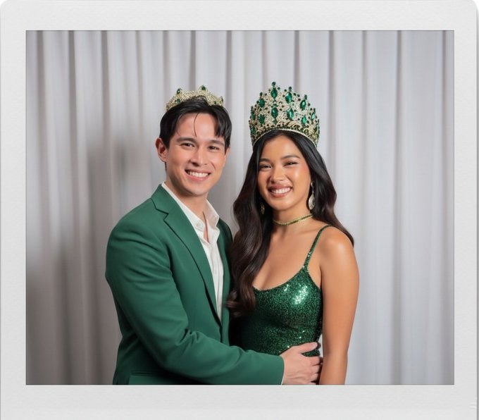 Iñigo’s parents. Prom Night 2025 💚🩶

Thank you, <a href="/MangInasalPH/">Mang Inasal Philippines</a>!