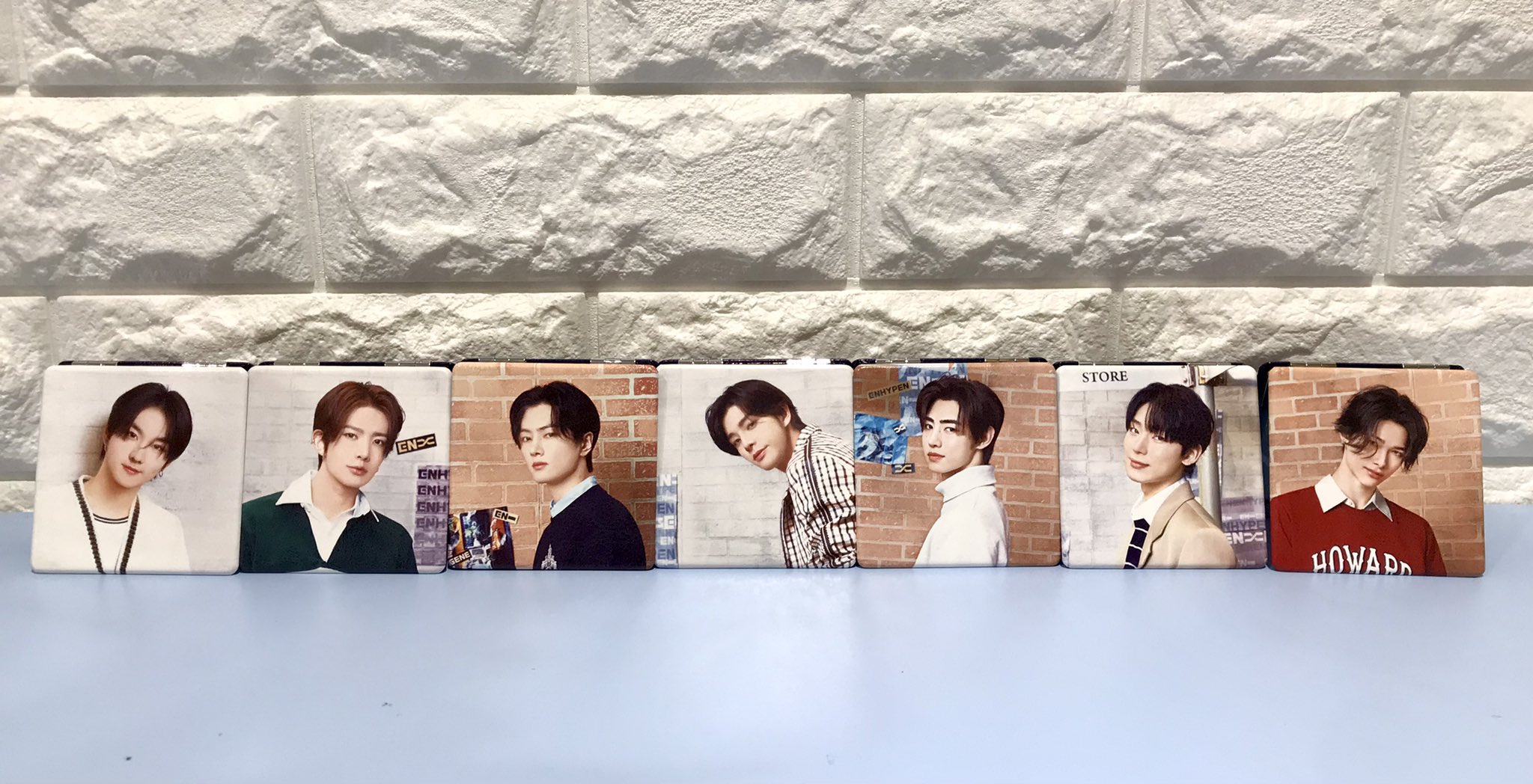 ENHYPEN コンパクト二面鏡 7種セット GiGO 新大久保 on X: 