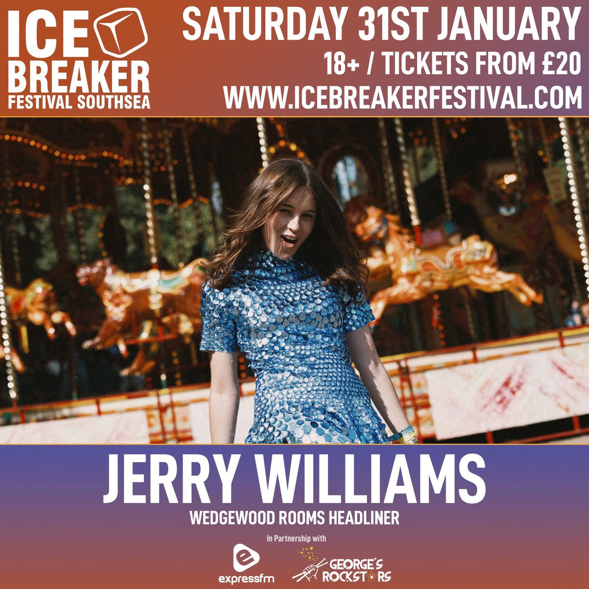 Who else is excited to see Jerry Williams headline <a href="/WedgewoodRooms/">Wedgewood Rooms</a> at #icebreaker12? 🙌 We cannot wait watch her full band show on January 31st!

Listen to her track 'Boy oh Boy' on our official playlist!

Tickets, Playlist and more - linktr.ee/icebreakerfest…