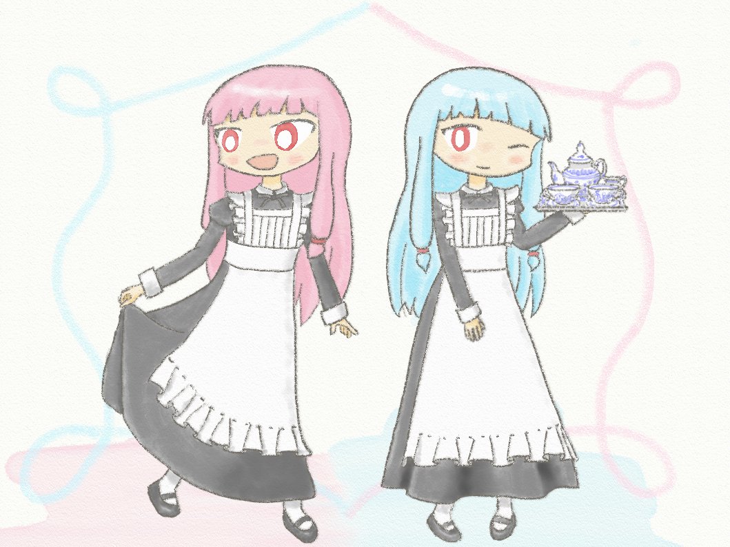 メイドコス姉妹ちゃん　#琴葉茜 #琴葉葵