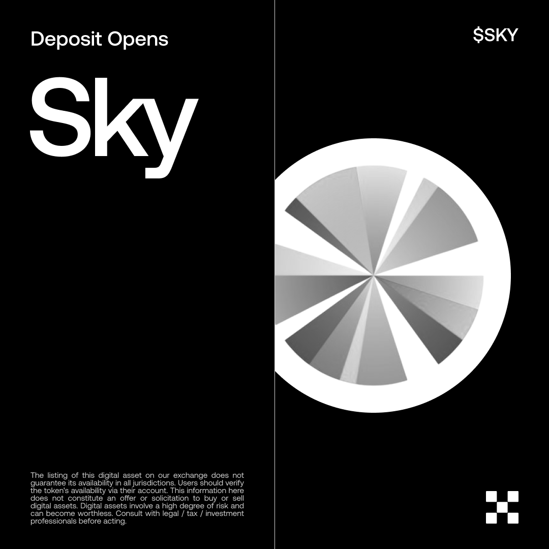 📢 #NewListing   
 
#OKX has completed the MKR token migration and will list $SKY <a href="/SkyEcosystem/">Sky</a>!

🟢 $SKY/USDT Spot trading will begin at 11:00 AM on Sep 11 (UTC)

More: okx.com/help/okx-compl…