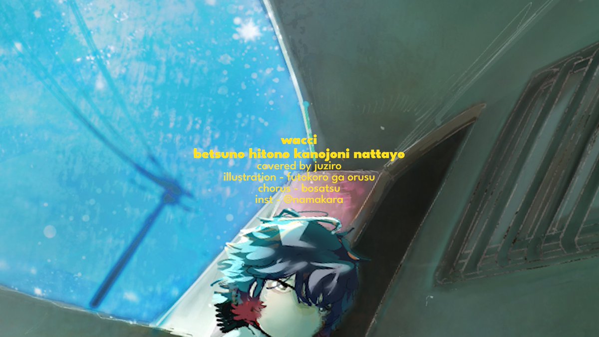 歌わせていただきました　再スタートや～

wacci - 別の人の彼女になったよ (covered by ｼﾞｭｳｼﾞﾛ) youtu.be/IaPuL43c7Ts?si… <a href="/YouTube/">YouTube</a>より