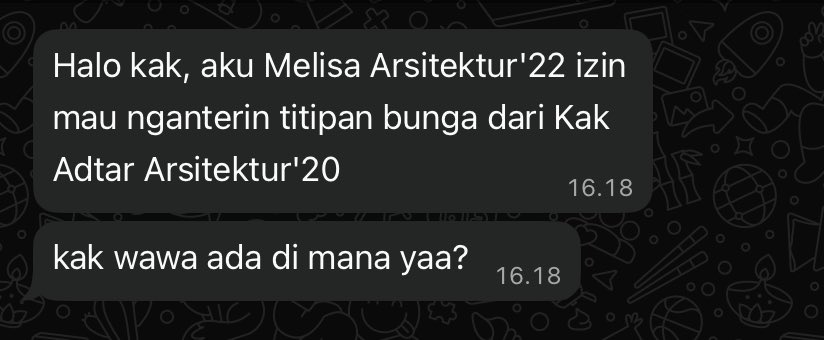 tar ini anaknya sampe nyariin gue keliling balairung <a href="/lahirmonday/">adtar</a> 😏