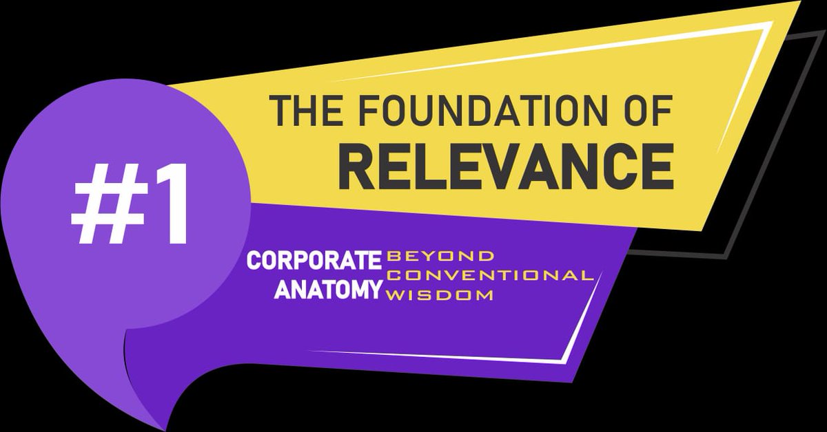 PulserPro's tweet photo. Snippet 1: The Foundation of Relevance (Corporate Anatomy: Beyond Conventional Wisdom)

A company actively solving real-time problems will see its third anniversary. Your core product or service must be this solution, and should be founded on innovation. https://t.co/NOhXoIdUE5