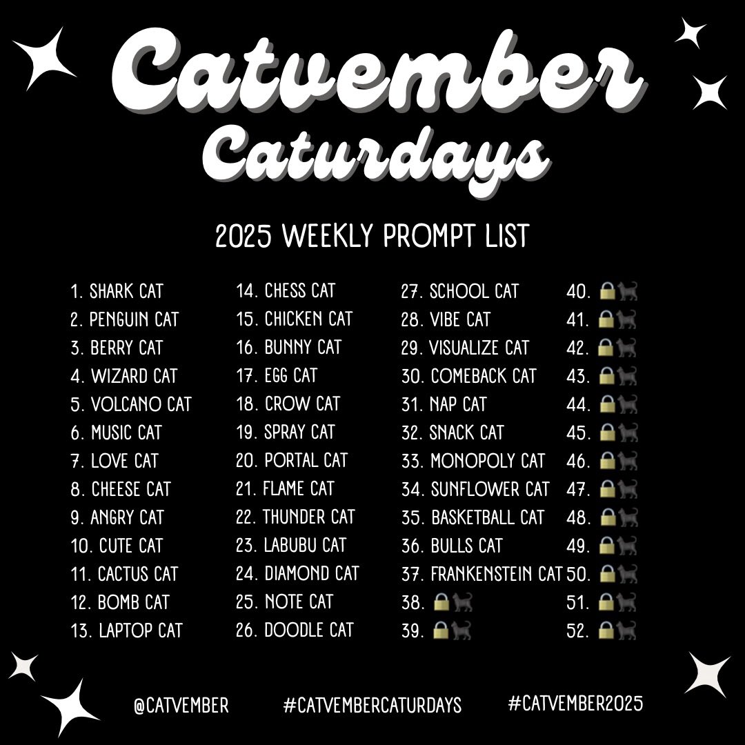 valioart's tweet photo. Catvember Caturdays
Week 37: FRANKENSTEIN CAT
@catvember ๐โโฌ
#catvember #catvembercaturdays #catvember2025 #catvemberfrankensteincat #artchallenge #catart #catdrawing #catillustration #drawingchallenge #ink #art #inkwork #blackandwhite #valioart https://t.co/9SJ9OlxbDS