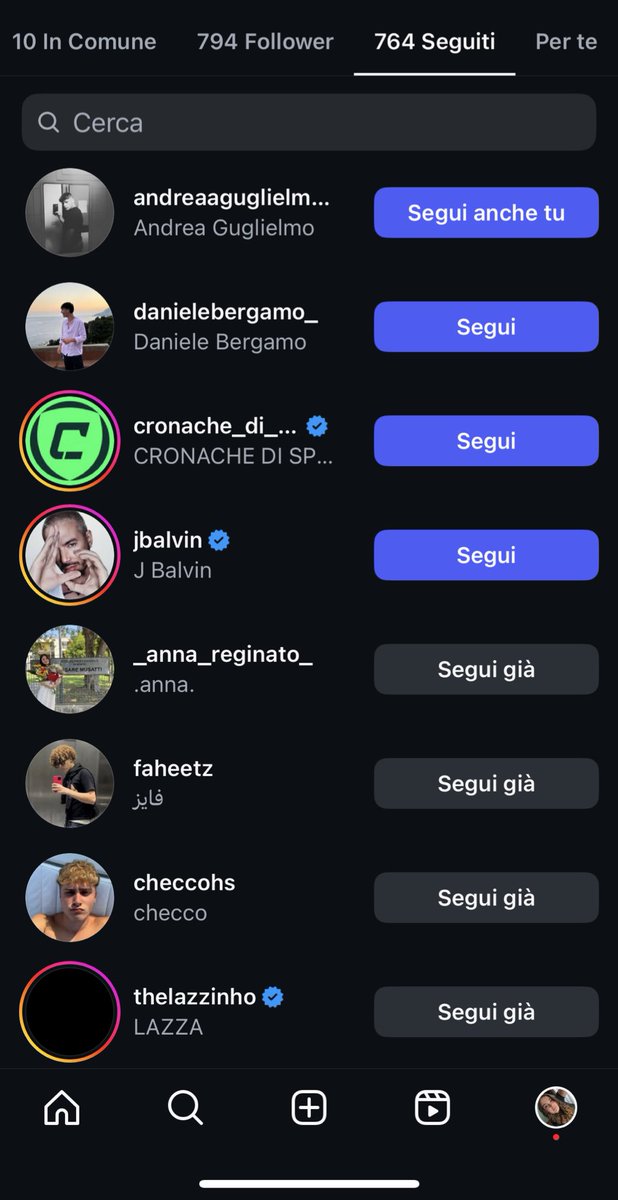 capisci di essere stata qualcosa con qualcuno quando dal nulla ti toglie il follow