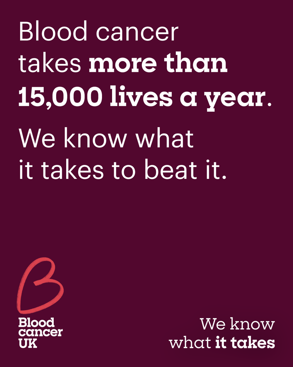 Beating blood cancer takes more than hope.
It takes using our voices.
It takes making a stand.
It takes all of us, patients, researchers, and policymakers, working together.
This September, help us spread the word. We know what it takes. #BloodCancerAwarenessMonth <a href="/bloodcancer_uk/">Blood Cancer UK</a>