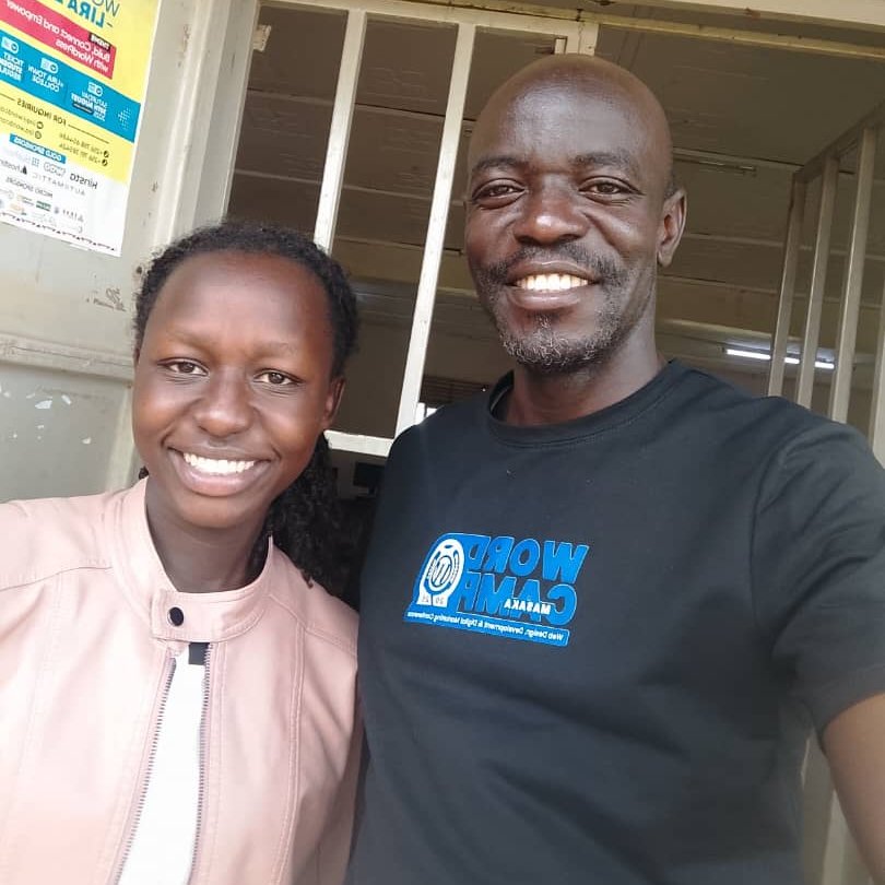 Our team lead <a href="/angodaemmanuel/">Emmanuel Angoda</a> with Peace Angom, one of beneficiaries of <a href="/FAWEUganda/">FAWE Uganda</a> <a href="/MastercardFdn/">Mastercard Foundation</a> HEC scholarships. Peace is an alumni of <a href="/Towncollege/">Lira Town College</a> and is studying HEC (Chemistry &amp; Math) at <a href="/LIRA_UNIVERSITY/">liraUniversity</a>. We wish you all the best in your undergrad studies. #STEM