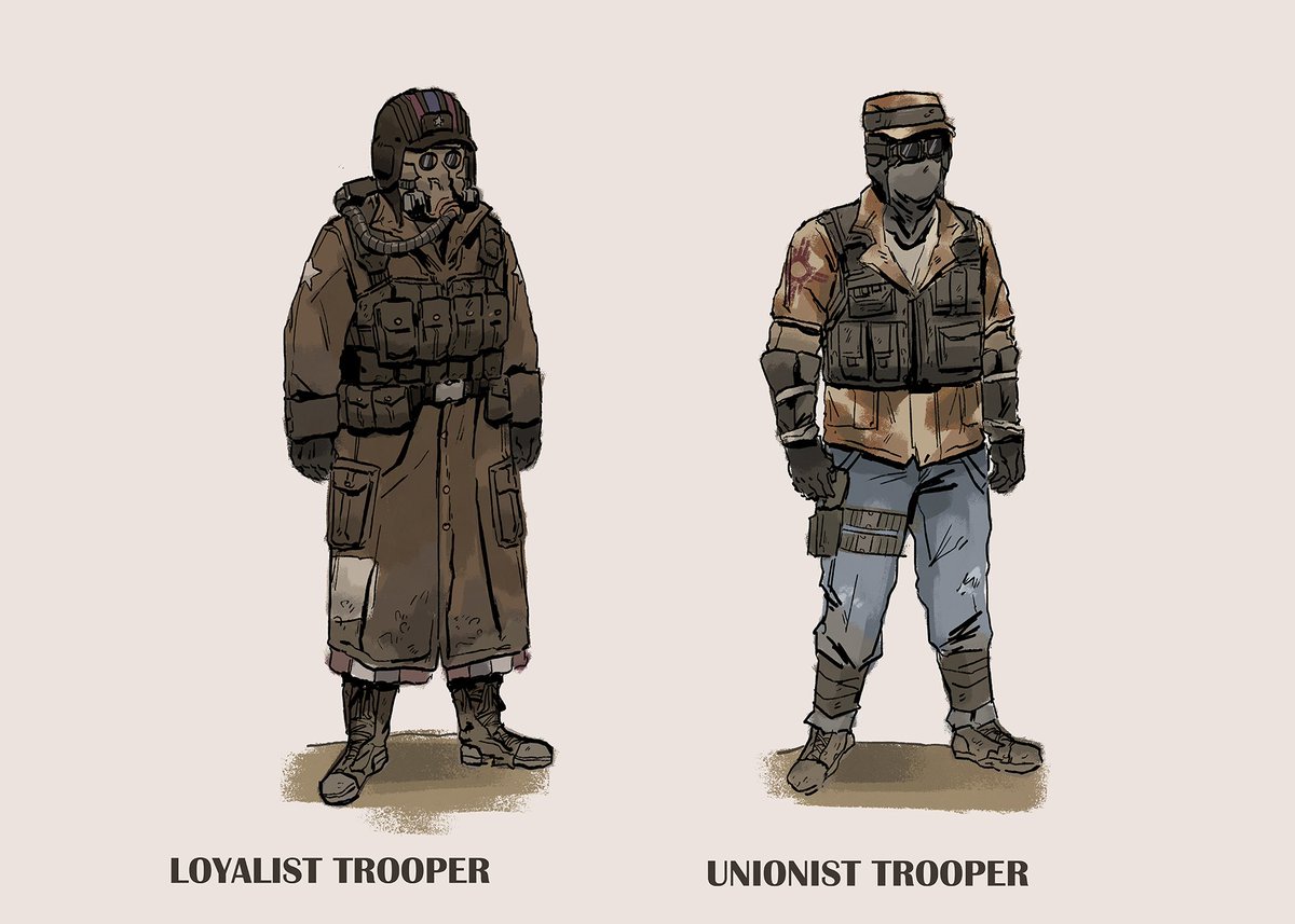 Loyalist and Unionist Concept Art

Taken from the artchives

#art #illustration #postapocalyptic #blastawaynewmex