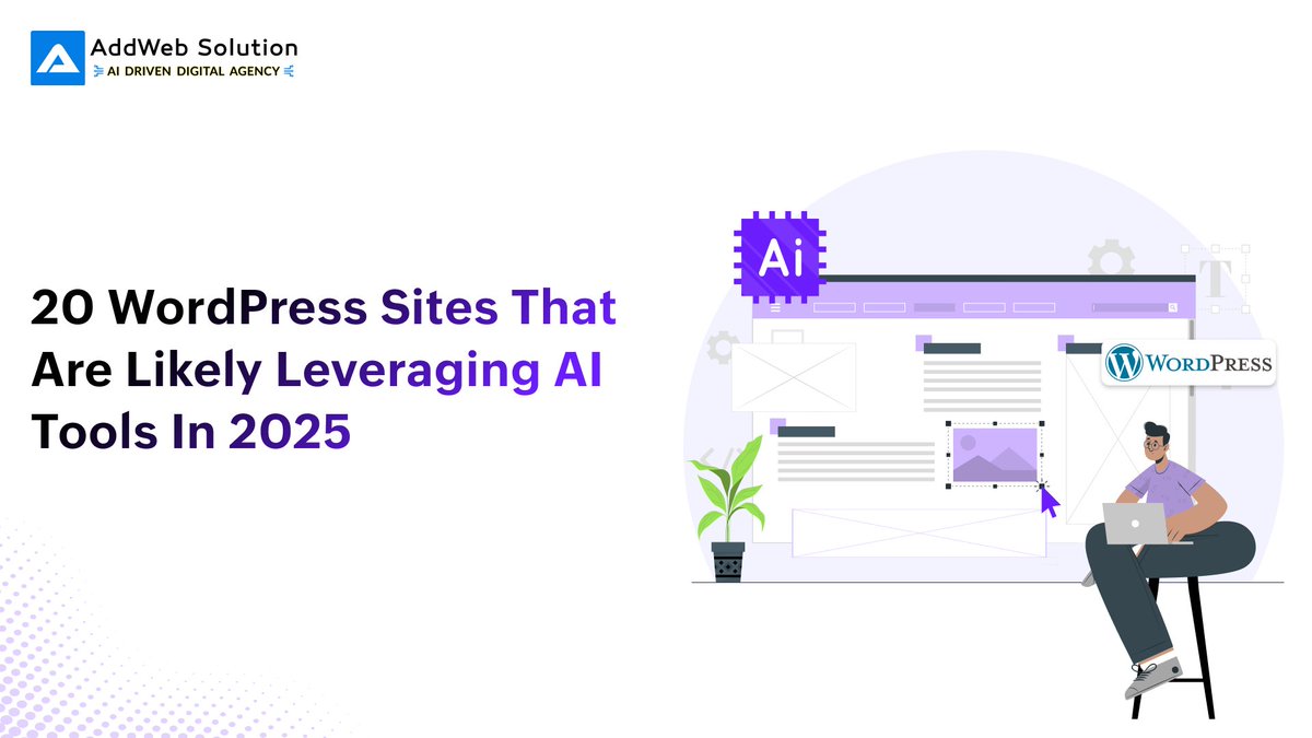 AddWebSolution's tweet image. 20 WordPress Sites Harnessing AI Tools in 2025 🤖✨, shaping the next era of digital innovation.
Read more: addwebsolution.com/blog/20-wordpr…
#WordPress #AITools #DigitalInnovation #FutureTech #WebsiteDesign #AIinWordPress #TechTrends2025 #WebDevelopment #AITransformation #DigitalFuture