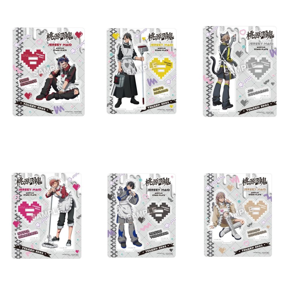 ☆新着☆ 【桃源暗鬼】 ジャージメイド トレーディング 缶バッジ BOX