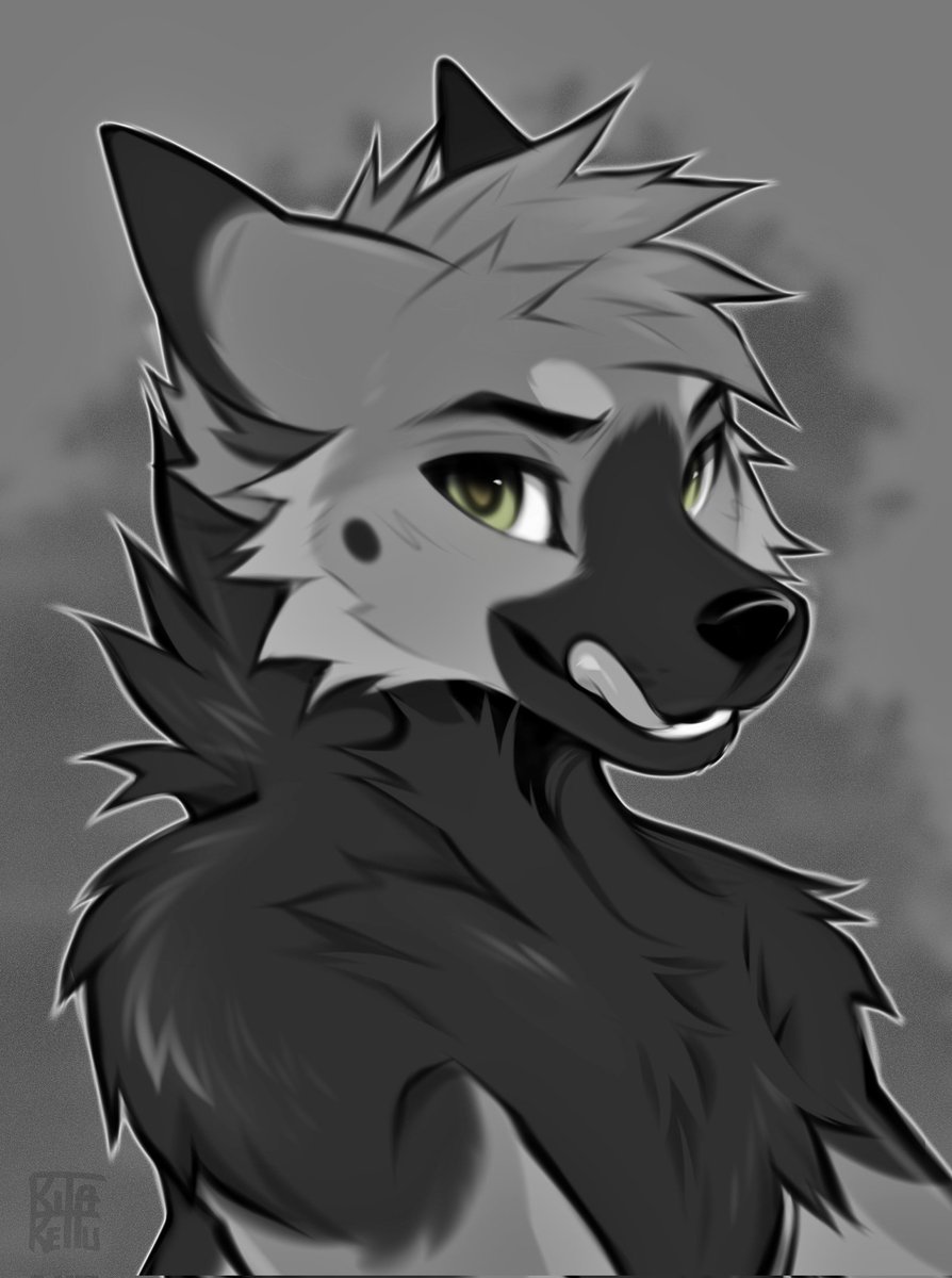 Black and white busy for <a href="/Jaywolfdog/">Jay</a>! 🍂