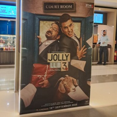 Akkian by heart (@akkianbyheartsg) on Twitter photo NEW PROFILE PICTURE
#JollyLLB3 #JollyLLB3Trailer #JollyVsJolly #AkshayKumar𓃵 #AkshayKumar <a href="/akshaykumar/">Jolly Mishra - Asli Jolly from Kanpur</a> <a href="/ArshadWarsi/">Jolly Tyagi - Asli Jolly from Meerut</a> <a href="/starstudios_/">Star Studios</a> <a href="/jolly_llb_3/">Jolly LLB 3</a> NEW PROFILE PICTURE
#JollyLLB3 #JollyLLB3Trailer #JollyVsJolly #AkshayKumar𓃵 #AkshayKumar <a href="/akshaykumar/">Jolly Mishra - Asli Jolly from Kanpur</a> <a href="/ArshadWarsi/">Jolly Tyagi - Asli Jolly from Meerut</a> <a href="/starstudios_/">Star Studios</a> <a href="/jolly_llb_3/">Jolly LLB 3</a>