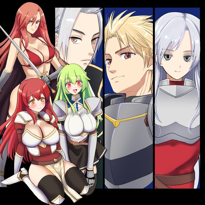 #DC暗黒北斗 アーサー編初期メンを描きました!