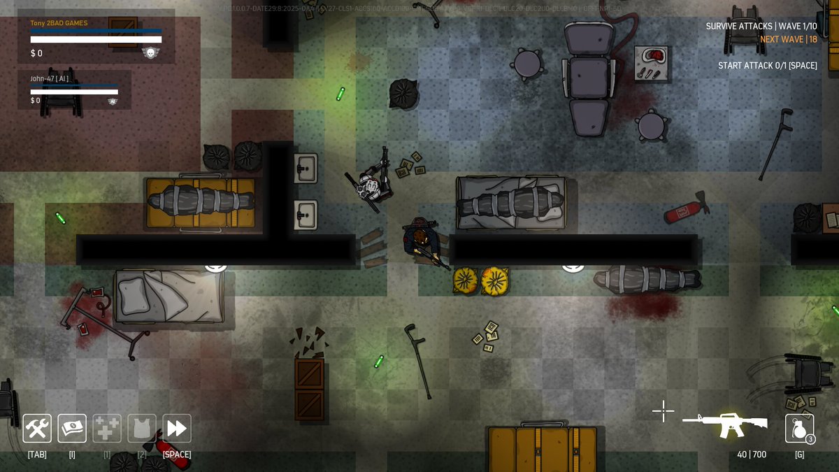 New update v2.0.1 is now available for 3XTINCTION! This new update include one new map (HOSPITAL). have you tried it? 🤔

#gamedev #solodev #IndieGameDev #Xbox #XboxSeries #Steam #3xtinction