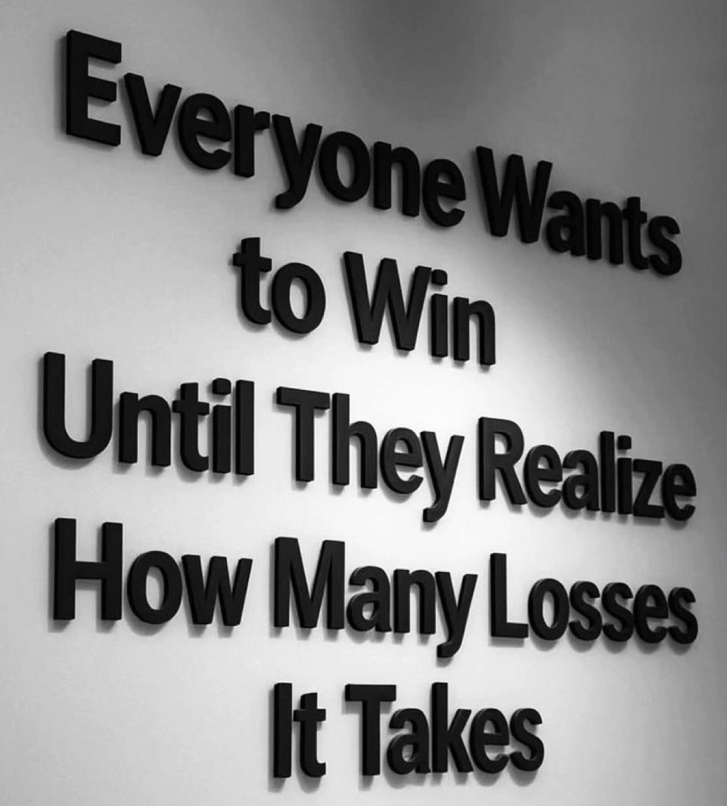 Losing is inevitable.
Growth is optional.
The difference between almost and champion? Corrections. 
Everybody loves confetti; nobody loves correction. 
Miss today - master tomorrow.