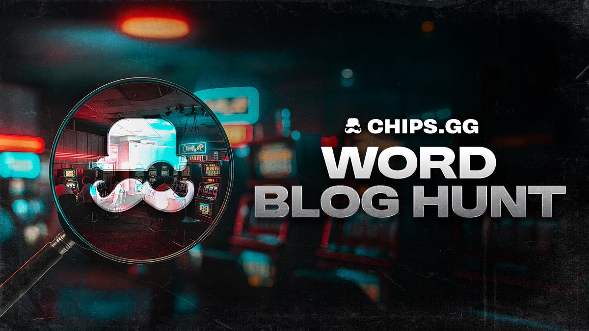 🔎 IT’S HUNT TIME 

Chips Blog Word Hunt runs Sept 12 – Oct 2!
21 days. 21 hidden words. DAILY prizes 

👑 Week 1 → $10 x10 winners
👑 Week 2 → $25 x4 winners
👑 Week 3 → $100 winner DAILY
⚡ Flash Hunts = MORE rewards!

BONUS: RT + ❤️ this post + tag friends = chance at 2 ×