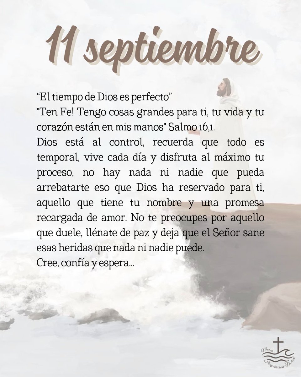 mar_deInsDivina's tweet photo. Confía en el plan de Dios, porque lo que Él prometió llegará en el momento perfecto. 🙏🏻🤍🦋 https://t.co/ZYQs1rAa9a