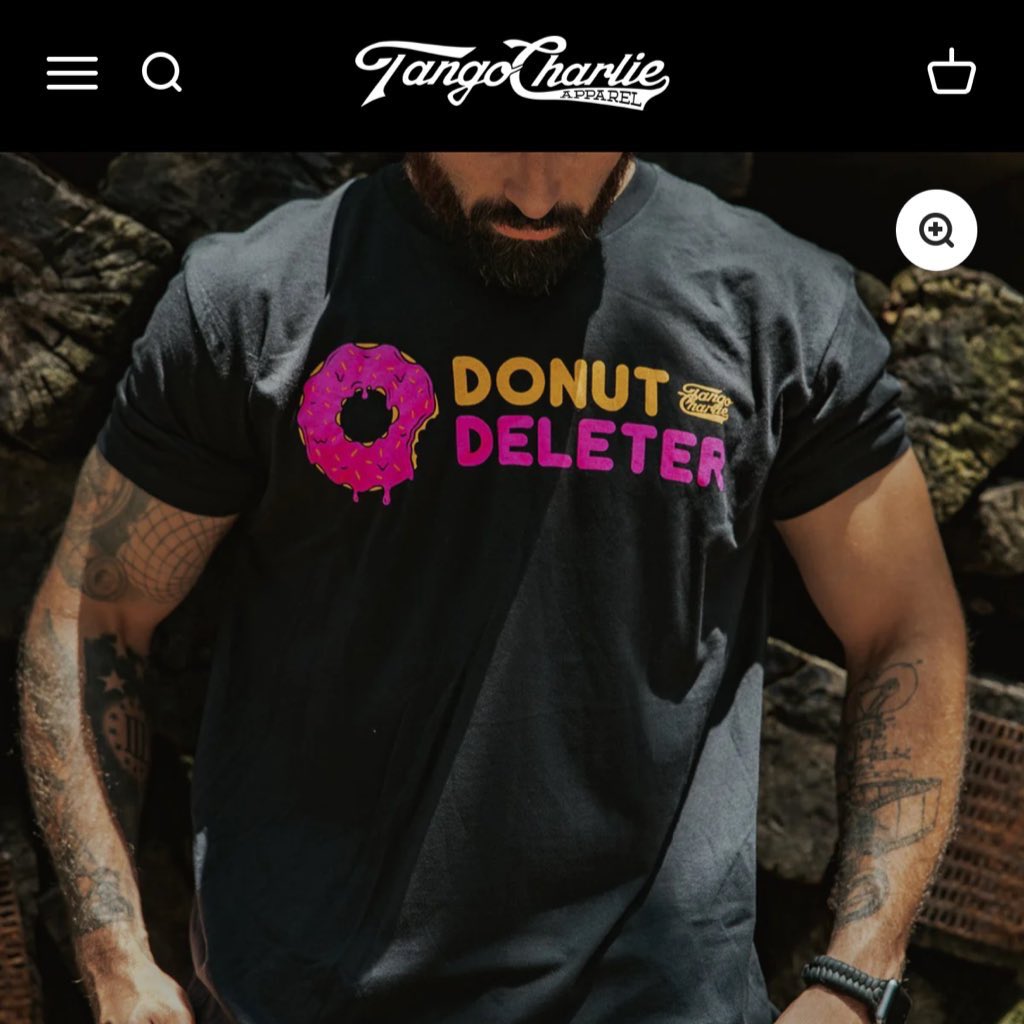 I too delete donuts!

<a href="/TangoCharlieAp/">TangoCharlieApparel</a>