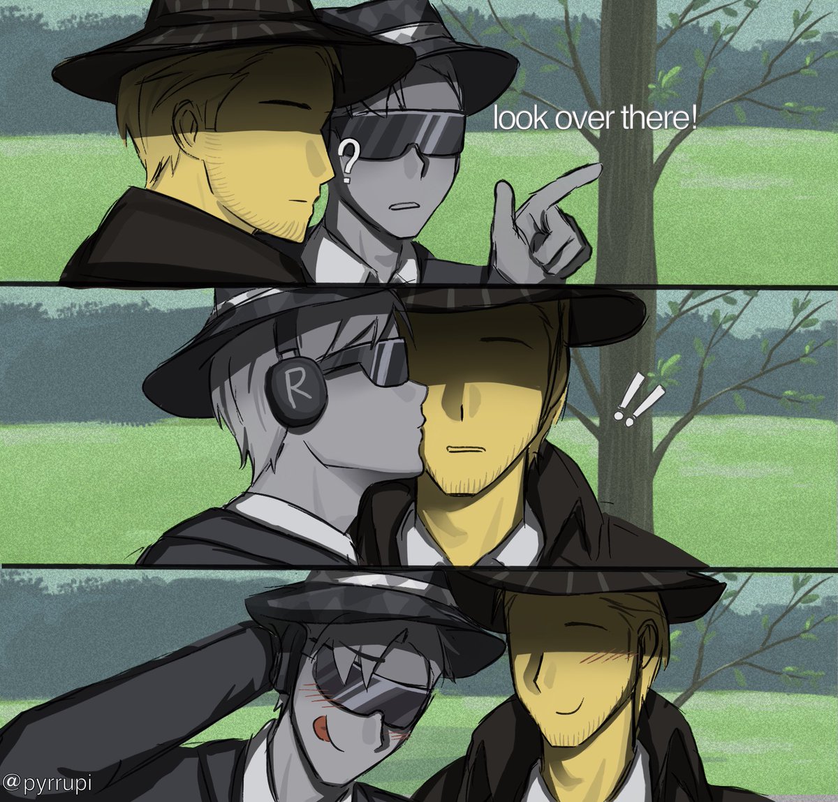 Silly #doublefedora