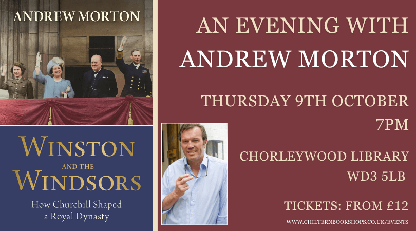 Join bestselling biographer <a href="/andrewmortonUK/">Andrew Morton</a> on Thursday 9th October, as we celebrate the publication of his latest book 'Winston and the Windsors: How Churchill Shaped a Royal Dynasty'. #BookTwitter #History #WinstonChurchill 

Tickets available here! 👇

chilternbookshops.co.uk/event/an-eveni…