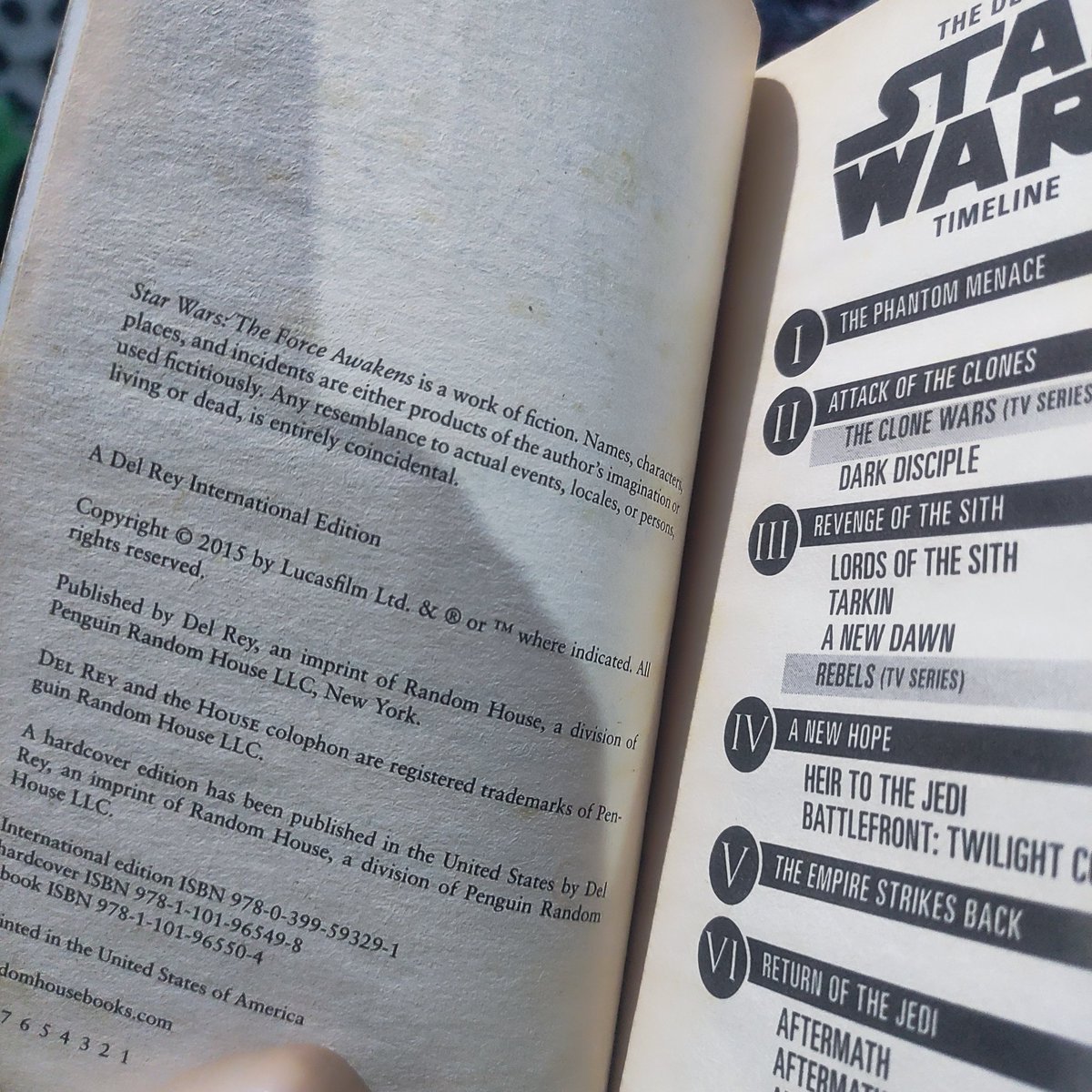 reydaisyy's tweet photo. This book only gets better with age. It's 10 years old 🤯 Look, the paper is yellowing. I love it.

#StarWars #TheForceAwakens https://t.co/8aGL2Sijis