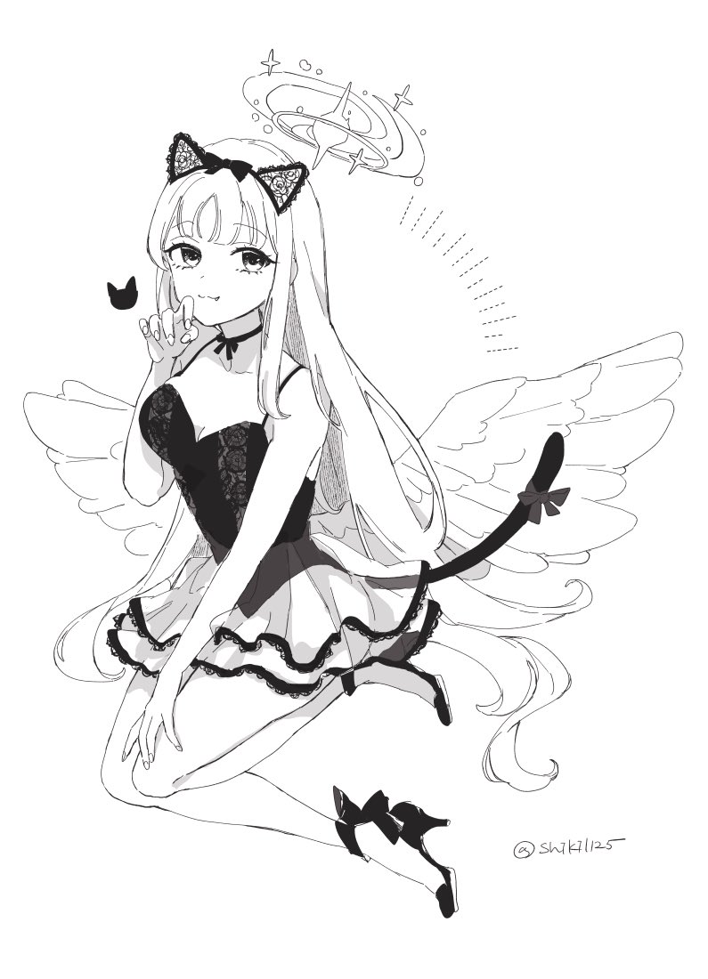 ミカ🐈‍⬛と女先生 | しき/原稿中 さんのマンガ | ツイコミ(仮)