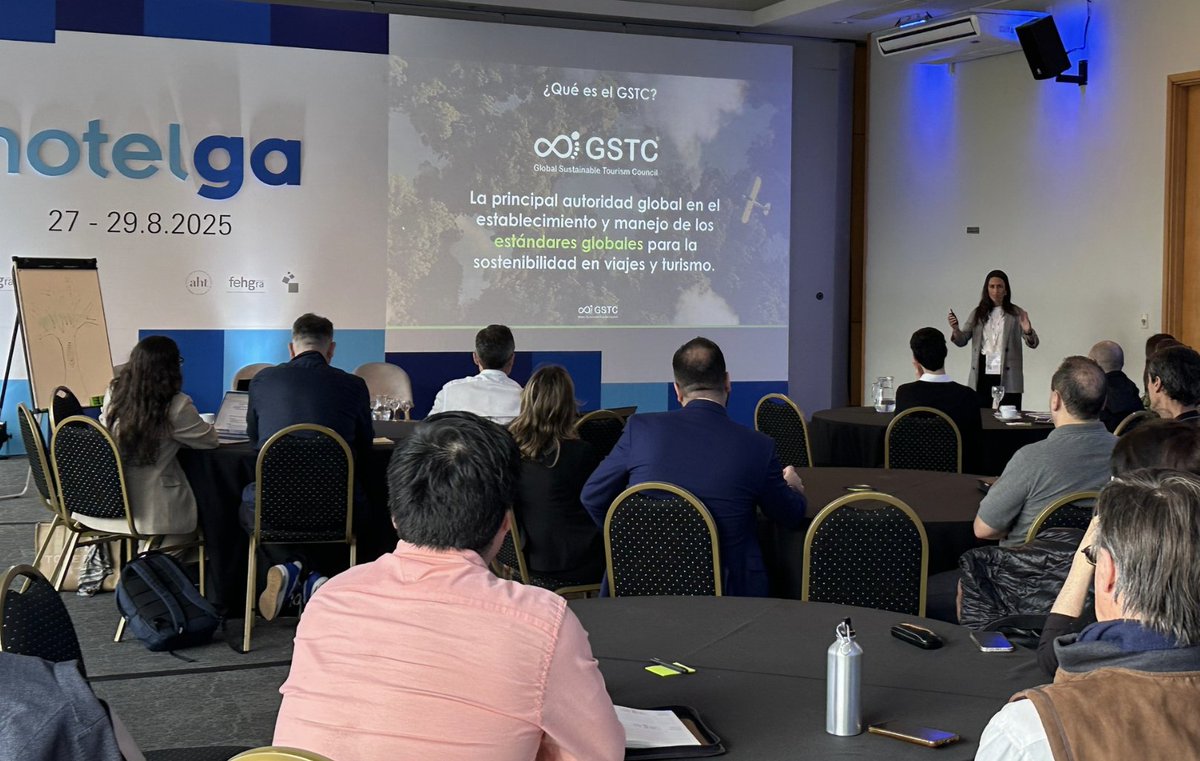 GSTC_'s tweet photo. Strengthening Sustainable Tourism in Argentina: GSTC’s Engagement in Education &amp; Hospitality

Read here: https://t.co/ICnJmfQbqB

#GSTC #GSTCNews #SustainableTourism #Argentina #Hotelga #Hospitality #MICE #Tourism #Education https://t.co/KHCM8ibPP5