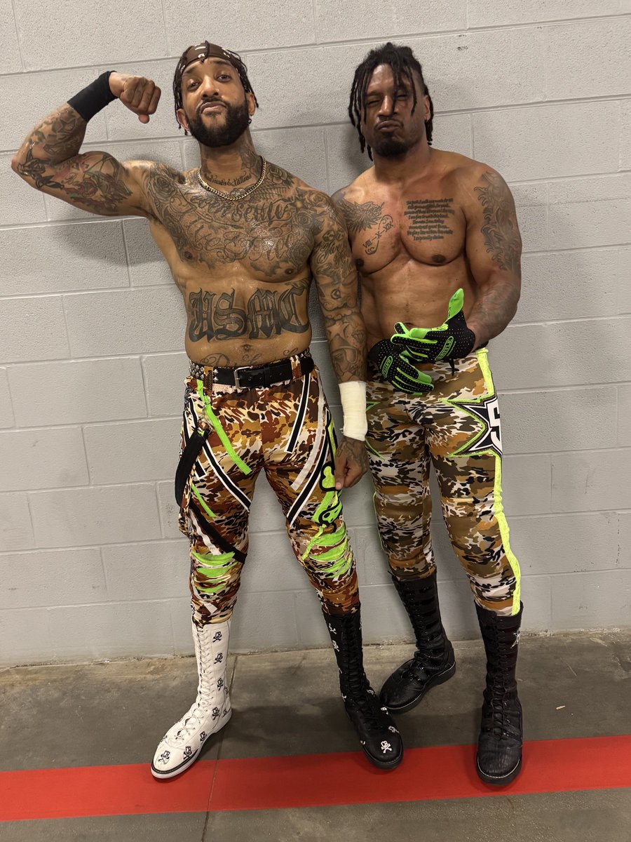 CarlieBravo's tweet image. The BEST Young Tag-Team walking the fucking planet. 
Step up and test it. 
We THEM. 

#theINFANTRY
