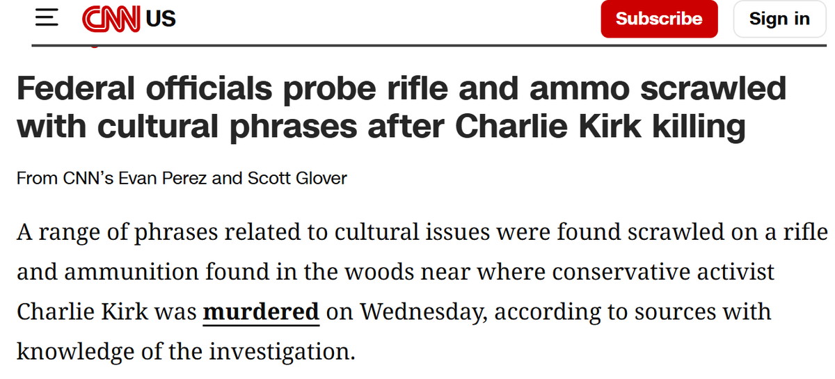 CNN refuses to admit the truth, that the statements are trans antifa ideological