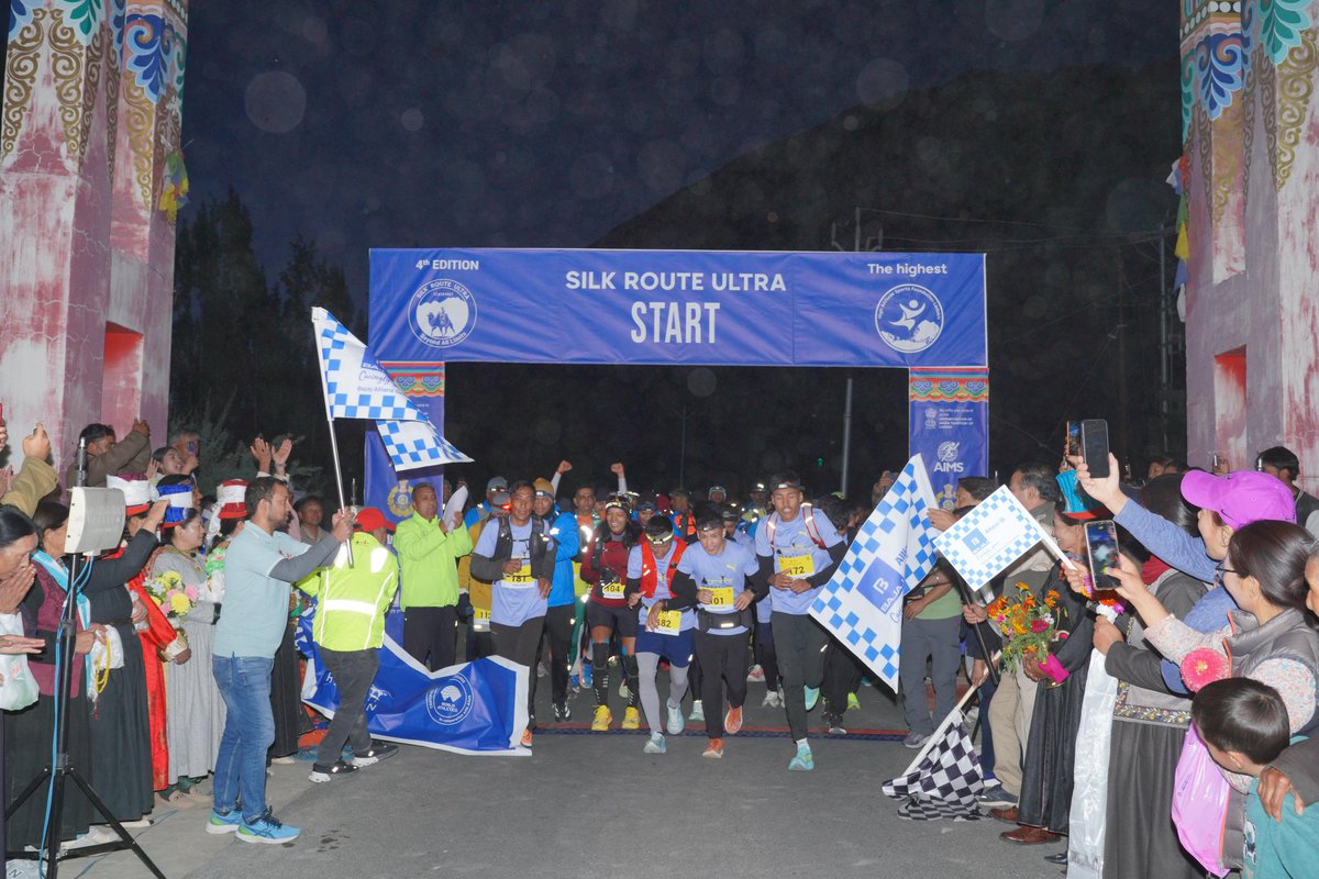 📸 SRU2025 is GO, GO, GO! 

Ladakh Marathon | Silk Route Ultra
