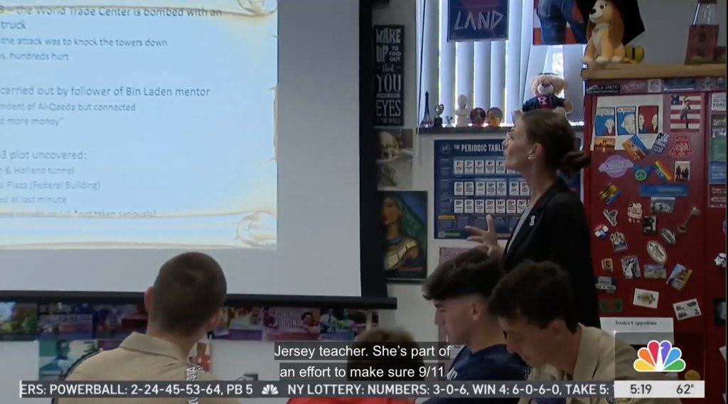 Dr. Cappadona and her students are in the news again! See the NBC news spot on how she teaches the history of 9/11 here: nbcnewyork.com/video/news/mak…