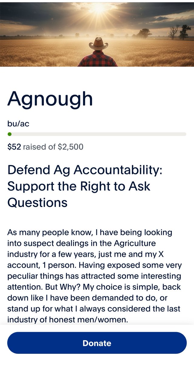 After much contemplation and discussion about receiving cease &amp; desists, I've come to a decision. I'm going to fight back against the intimidation and continue to present relevant information to the public about these Agriculture happenings that I believe are in the public’s best