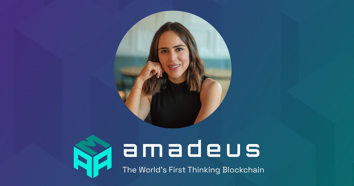 amadeusprotocol's tweet image. 📢 Team Update: We are excited to announce that Laura Beniguel @laurabeni01 has joined Amadeus as Ecosystem Lead.

Laura brings 8+ years of experience in Web3 and Web2 strategy, with a proven track record at major blockchain foundations including Aptos, Sei, and Tezos.