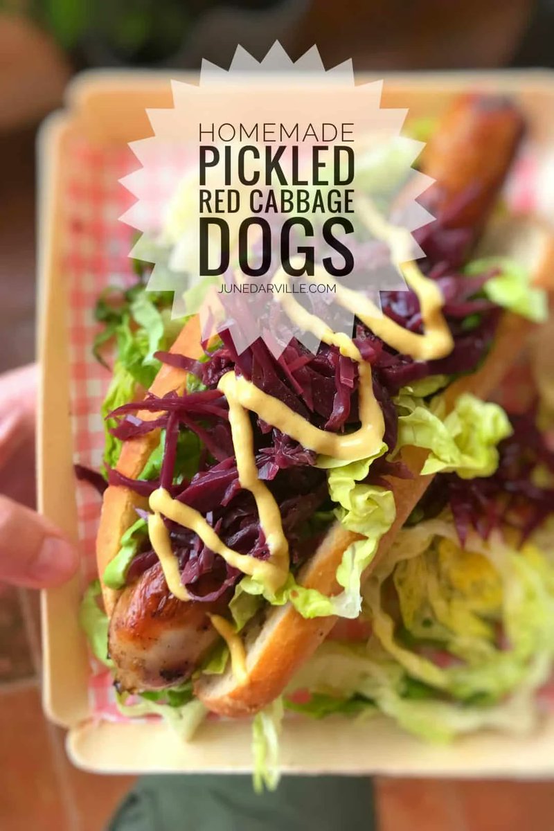 junedarville's tweet image. 🌭 𝐏𝐢𝐜𝐤𝐥𝐞𝐝 𝐂𝐚𝐛𝐛𝐚𝐠𝐞
🌭 Let me show you how to make pickled #cabbage at home... Perfect as a garnish for delicious homemade hot dog or crunchy #tacos!
🌭 𝐑𝐞𝐜𝐢𝐩𝐞 &amp;gt;&amp;gt; junedarville.com/pickled-cabbag…