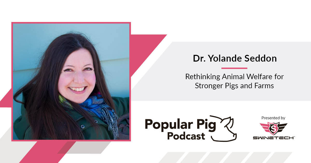 Animal welfare is more than a box to check. 🐖
In this episode of #PopularPig, Dr. Yolande Seddon shares how enrichment, freedom of movement, and producer collaboration improve pig health, resilience, and farm success.

🔗 hubs.ly/Q03HZMKS0