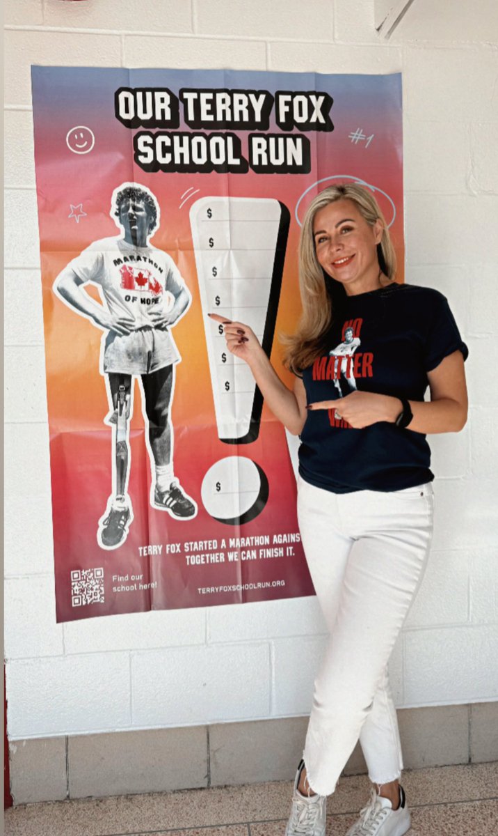 We continue to carry Terry’s message and finish what he started. Our students are ready to raise money to research for the cure of cancer. Marathon of Hope! Run for Terry Fox. Find out more: terryfox.org
<a href="/LediMari5/">Ledi Mari</a> <a href="/TerryFoxCanada/">Terry Fox Foundation</a>